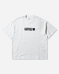 Men's Deconstructed Label T-Shirt White