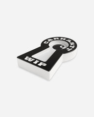 Locked Cone Incense Holder White / Black