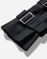 Men's Buckle Trousers Black