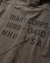 Men's Hooded Shirt Khaki