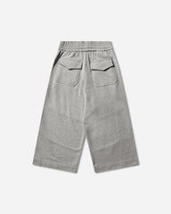 Men's Loose Cotton Shorts Grey Melange