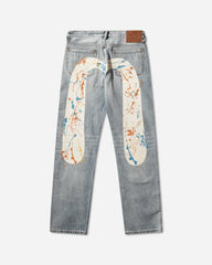Men's Daicock Printed Jeans Indigo