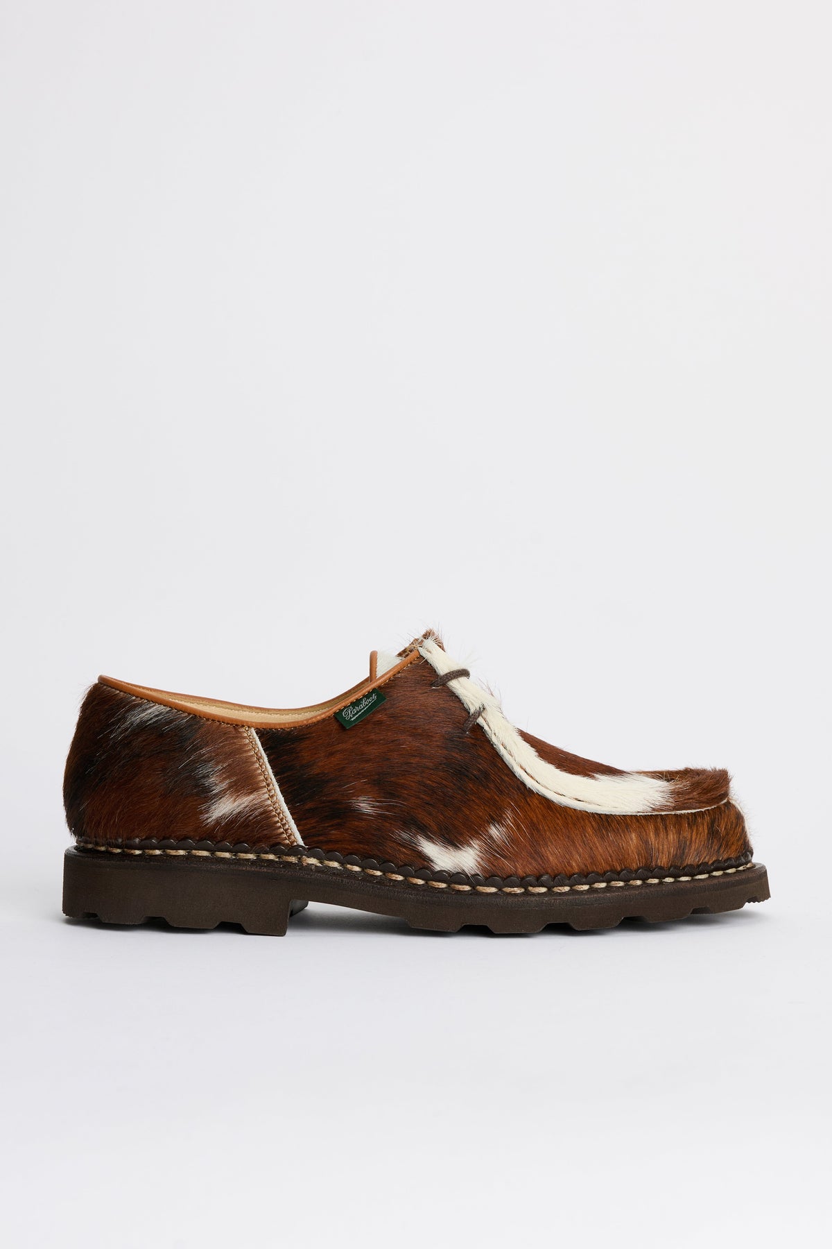 Paraboot Michael Cow Marron / Blanc