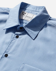 Men's 21000 Replicated Longsleeve Shirt Check Light Blue