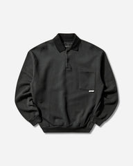 Men's 30001 Replicated Polo Sweatshirt Phantom Black