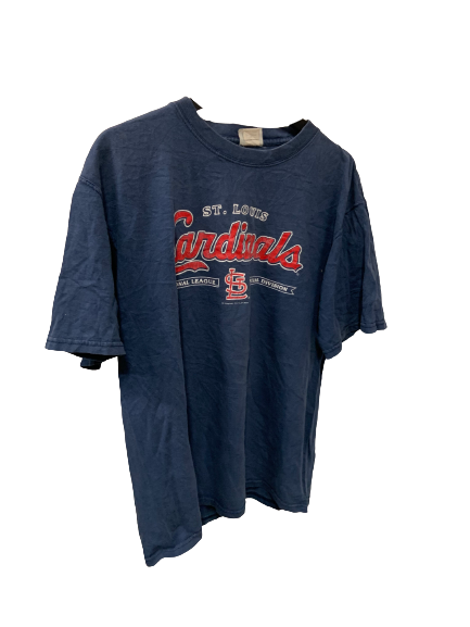 Vintage MLB St. Louis Cardinals Blue T-Shirt Large