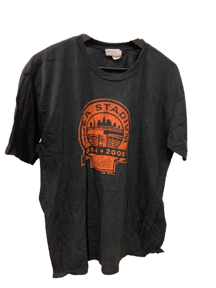 Vintage MLB New York Mets Black T-Shirt Large