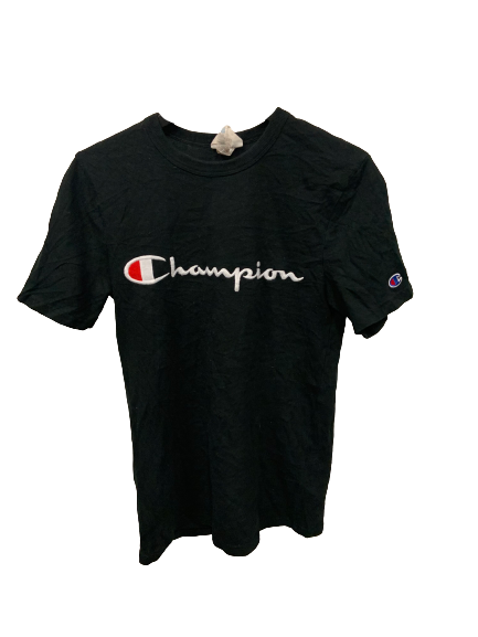 Vintage Black Champion T-shirt X-small