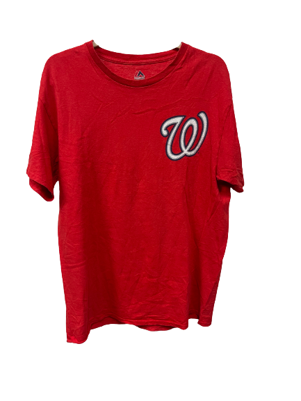 Vintage Washington Nationals Harper Number 34 T-Shirt Large