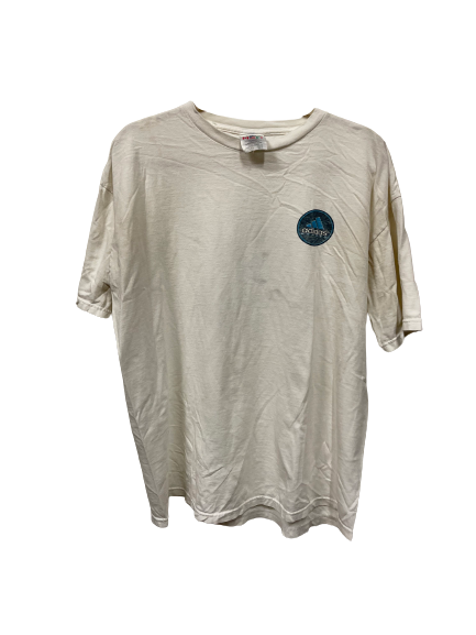 Vintage Neutral Adidas T-Shirt Large