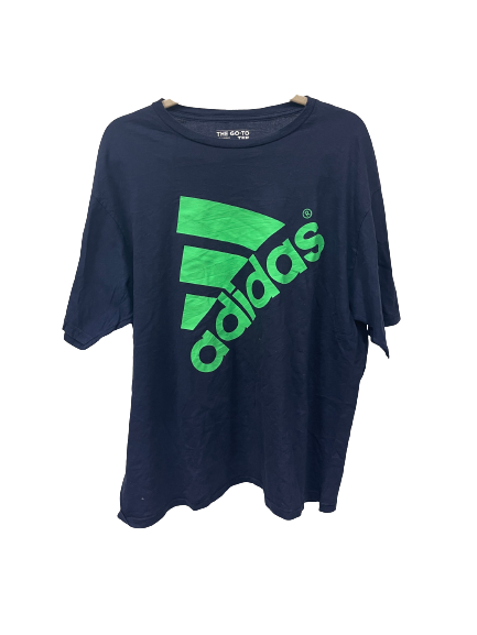 Vintage Adidas Navy Blue T-shirt X Large