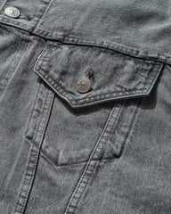Men's Levi’s Selvedge Denim Trucker Jacket Grey