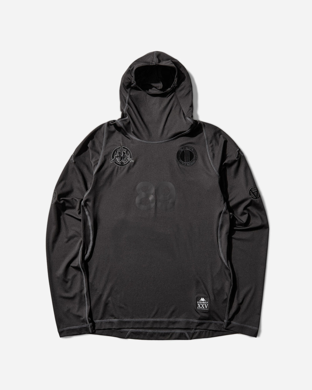 Kombat XXV Slam Jam Performance LS Active Jersey Black Smoke / Grey Charcoal
