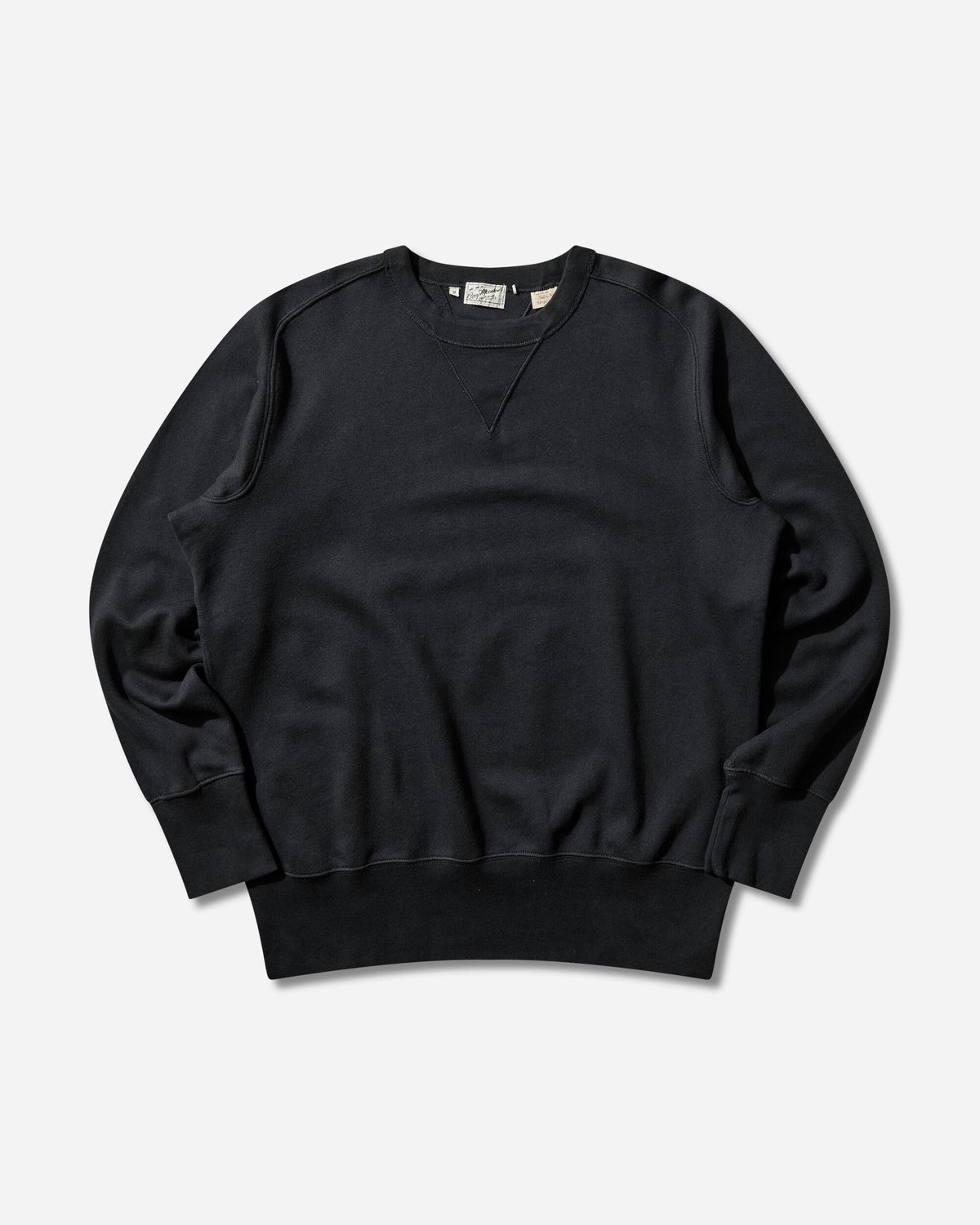 Men's Bay Meadows Crewneck Sweatshirt Jet Black