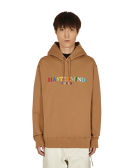 Logo Hooded Sweatshirt Brown