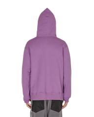 Logo Hooded Sweatshirt Purple