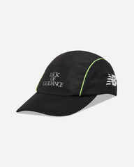 Lack of Guidance 5 Panel Cap Black / Energy Lime
