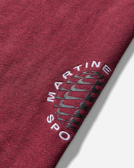 Men's Martine Rose Full-Zip Hoodie Team Crimson