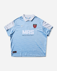 Men's Martine Rose Football Jersey Psychic Blue