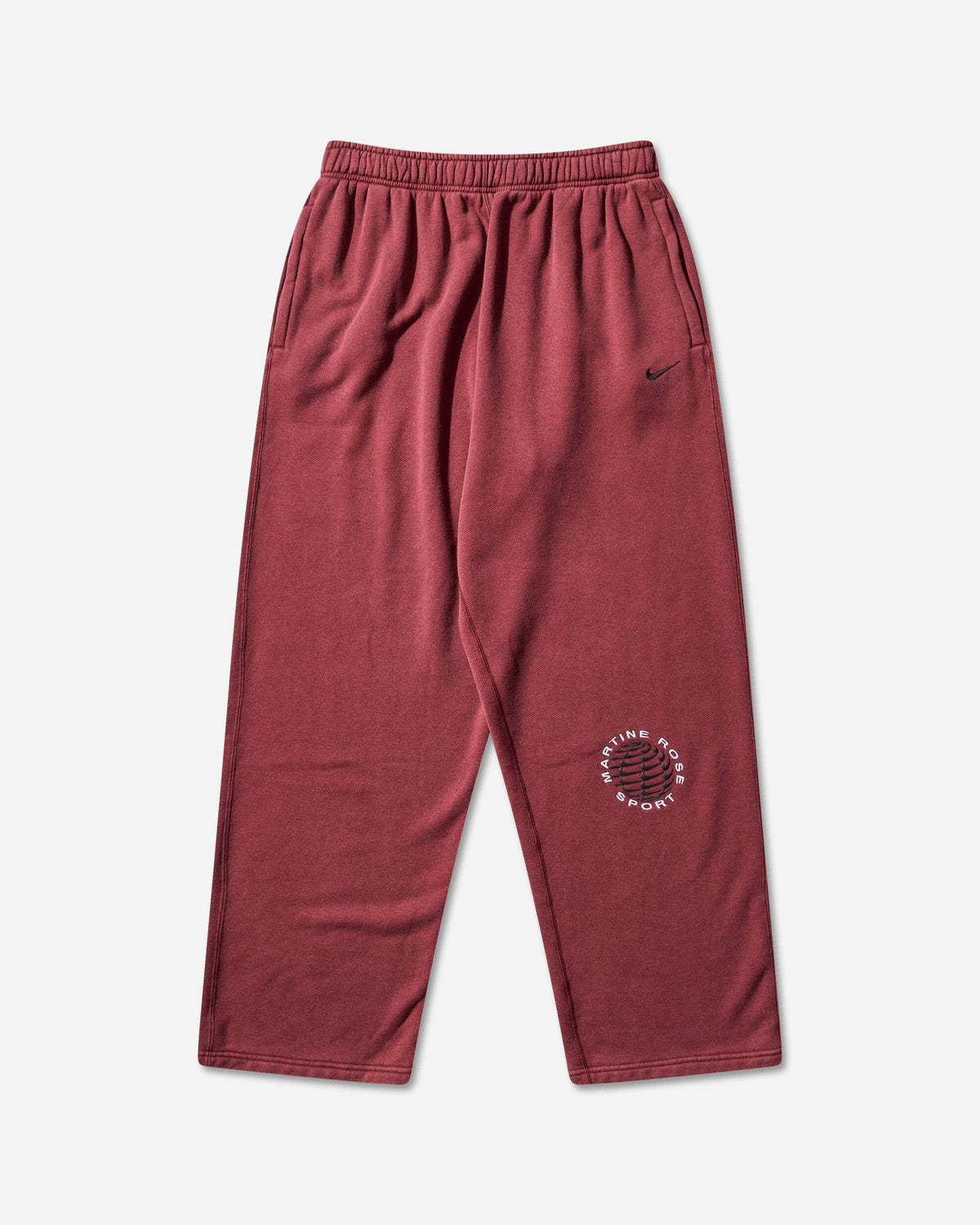 Men's Martine Rose Fleece Pants Team Crimson