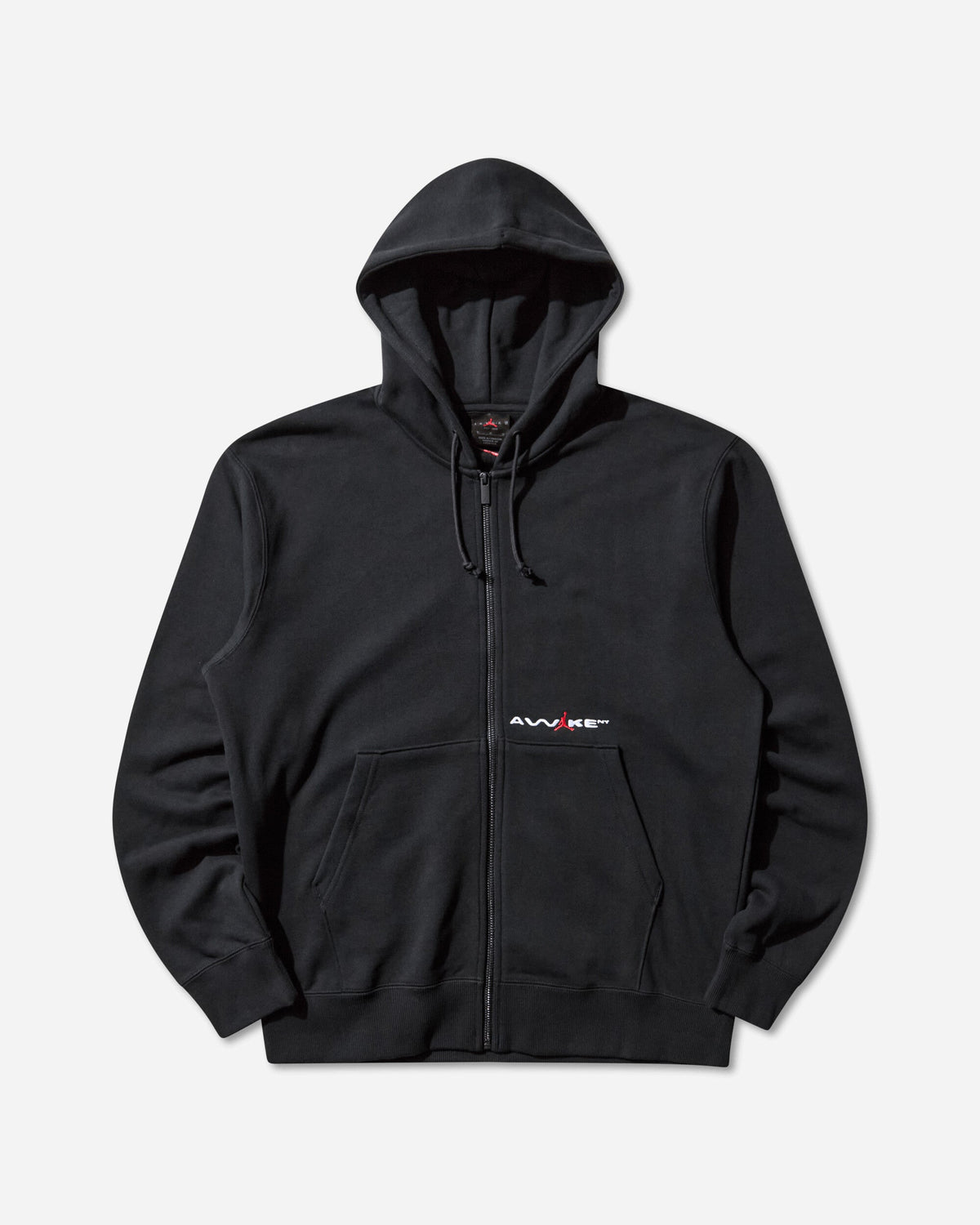 Men's Awake NY Full-Zip Fleece Hoodie Black / University Red