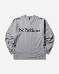 Logo Longsleeve T-Shirt Grey Marl