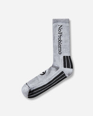 Logo Socks Grey Marl