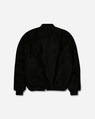 Men's Minimal Bomber Jacket Black