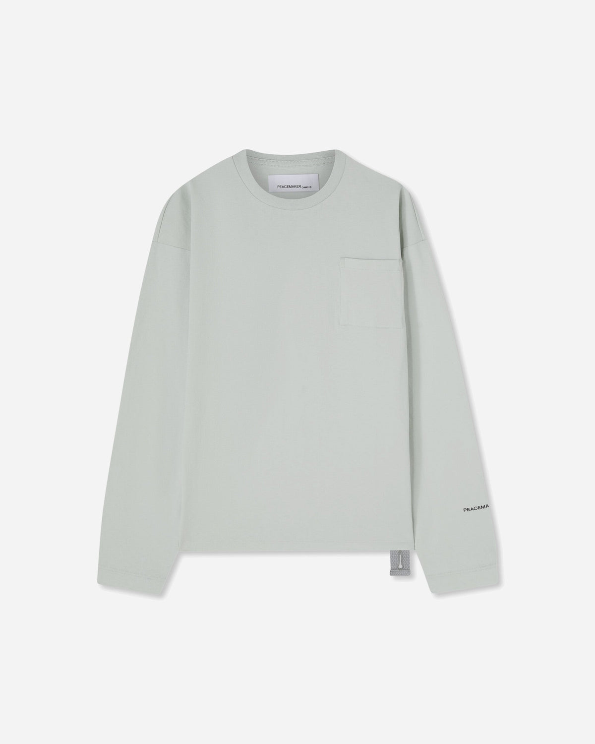 Men's Leaf Loose Fit Longsleeve T-Shirt Ice Flow