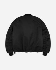 Men's Minimal Bomber Jacket Black