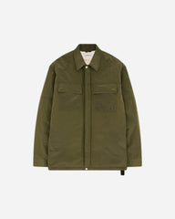 Men's Padded Overshirt Military Green