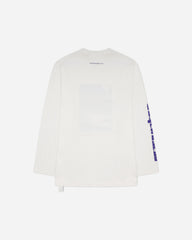Men's Panorama Print Longsleeve T-Shirt White