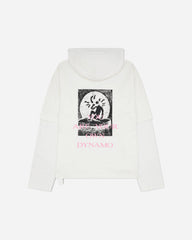 Men's Dynamo Print Hooded T-Shirt White