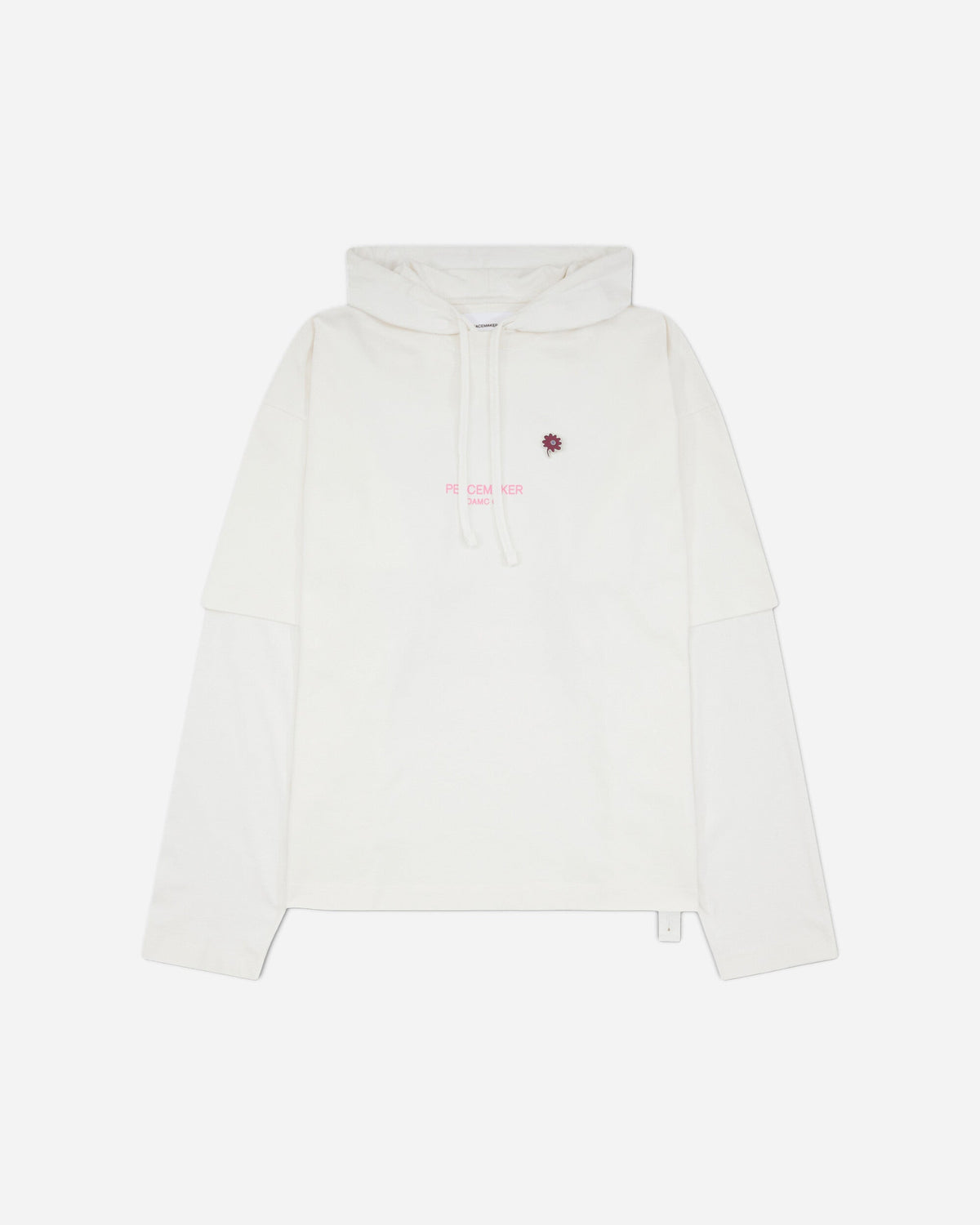 Men's Dynamo Print Hooded T-Shirt White