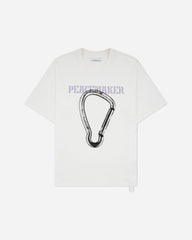 Men's Carabinier Print Loose Fit T-Shirt White