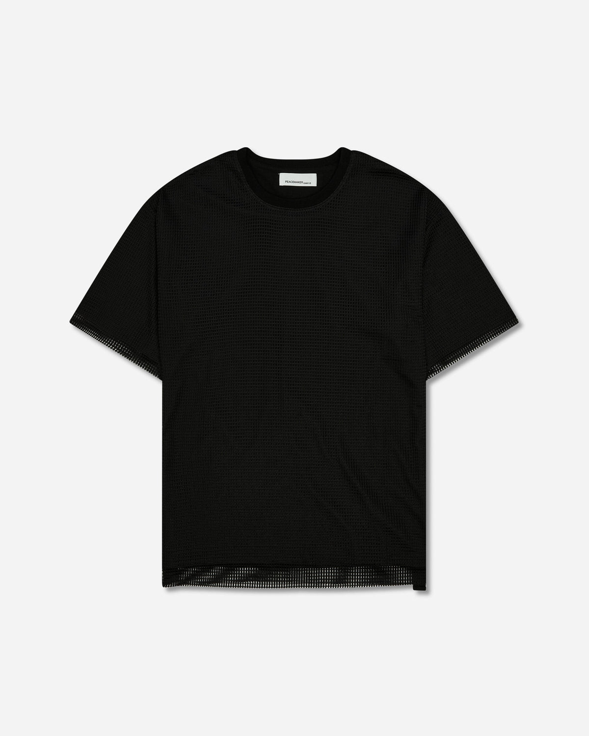 Men's Mesh Layer T-Shirt Black