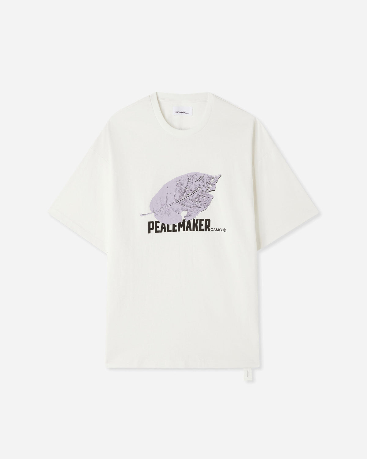 Men's Leaf T-Shirt Snow White