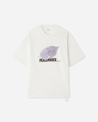 Men's Leaf T-Shirt Snow White