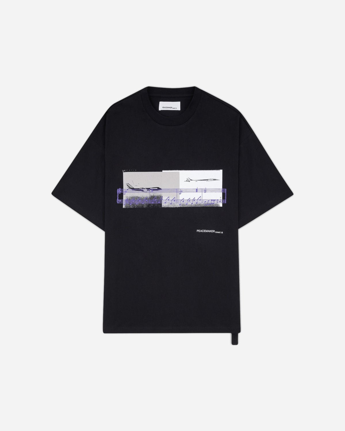 Men's Halfway To Nowhere Print Regular Fit T-Shirt Black