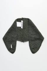 Our Legacy Miniature Scarf Moss Green Fuzzy Alpaca