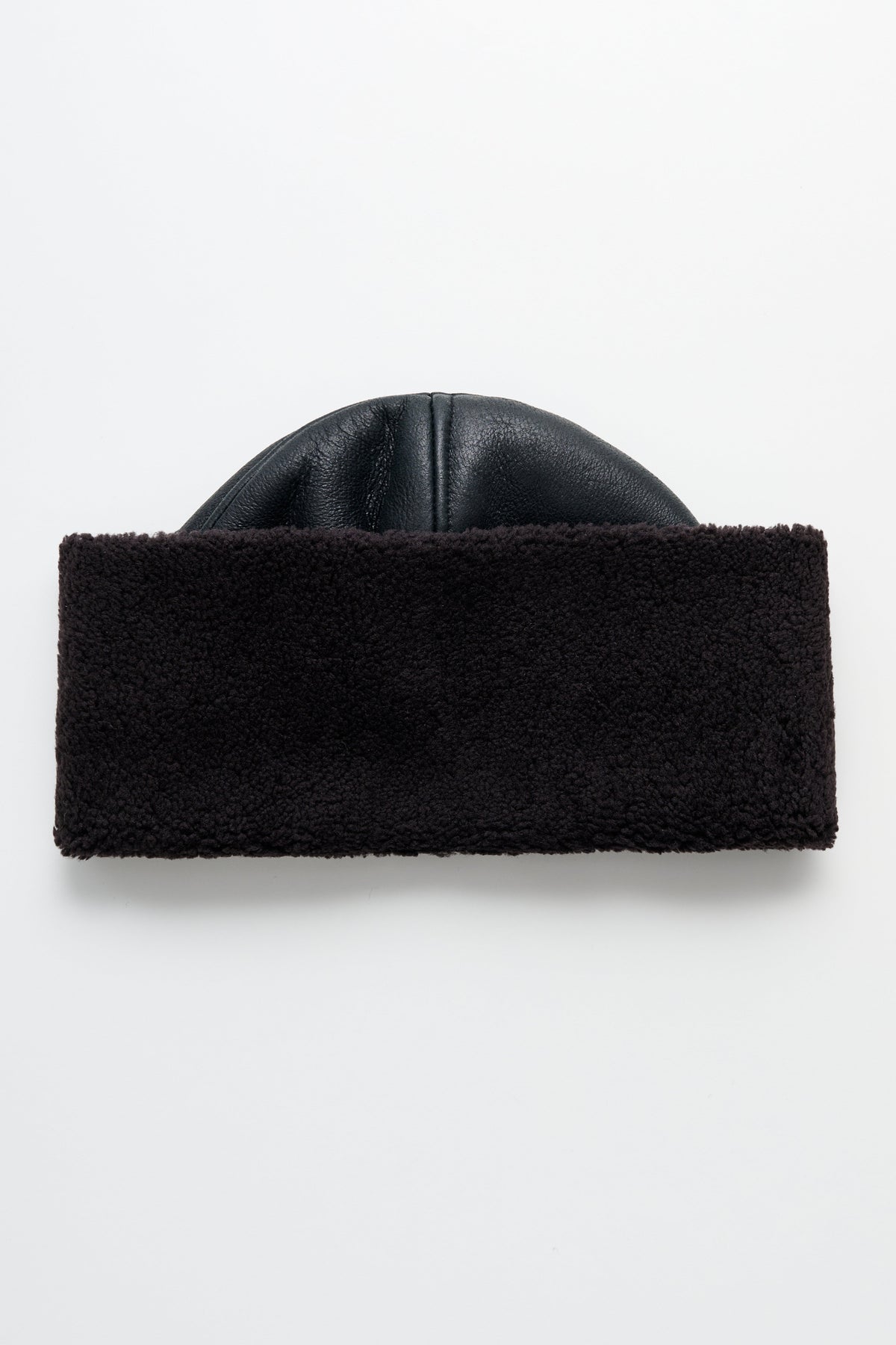 Our Legacy Blizzard Hat Dark Brown Aviator Shearling