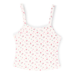 Danielle Guizio Dani Terry Tank (Ditsy floral)