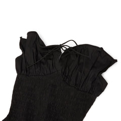 Danielle Guizio Lura Midi Dress (Black)