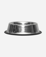Keep Dancing Dog Bowl Metal Silver