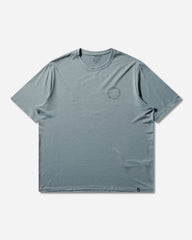 Men's Capilene Cool Daily Shirt Spoke Stencil Blue Sage