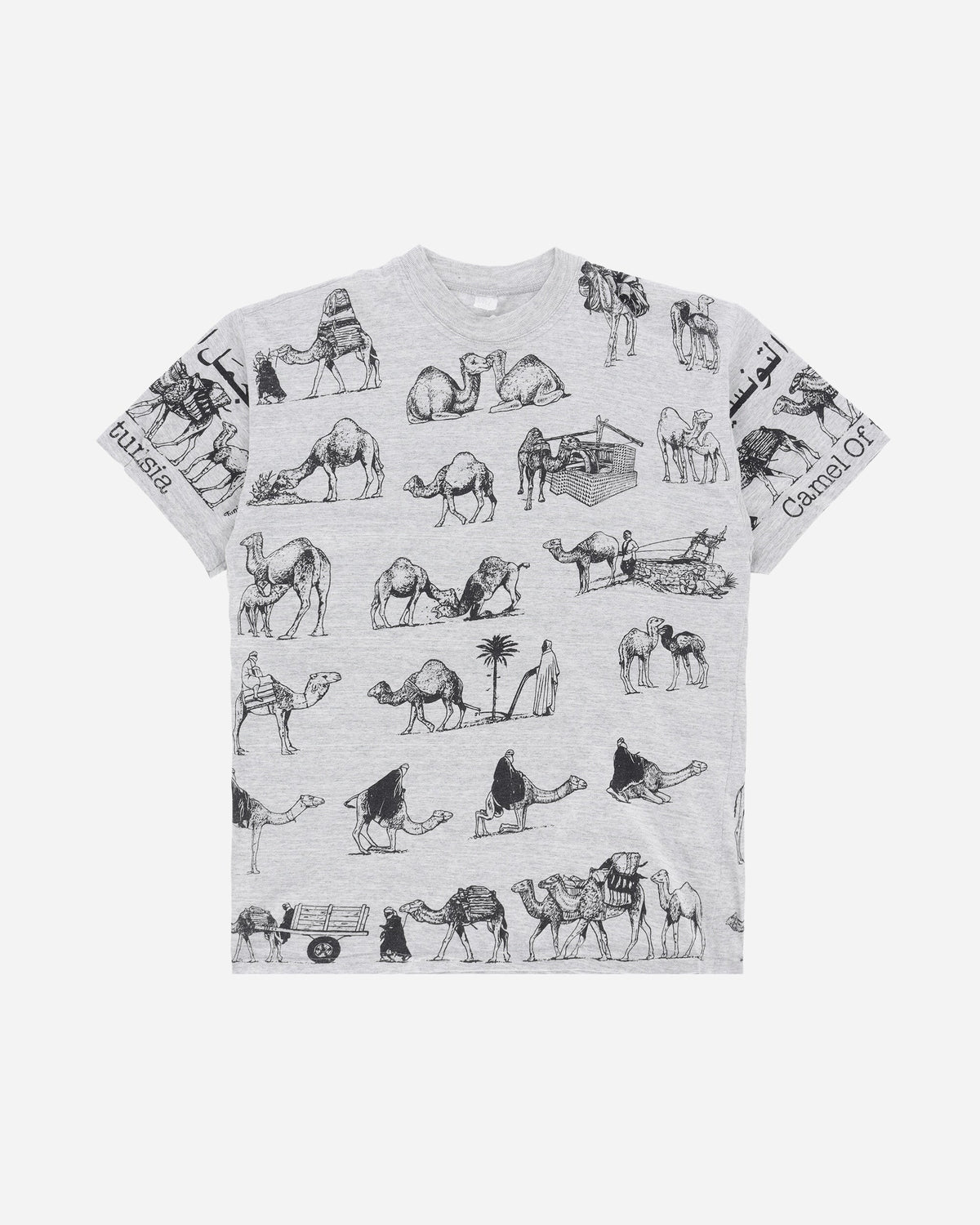 Men's Camel Of Tunisia T-Shirt Grey