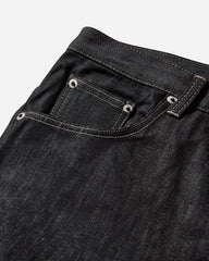 Men's Paneled Hybrid Denim Pants Indigo / Leather