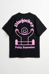 Public Possession Deejay T-shirt Black Vintage Wash