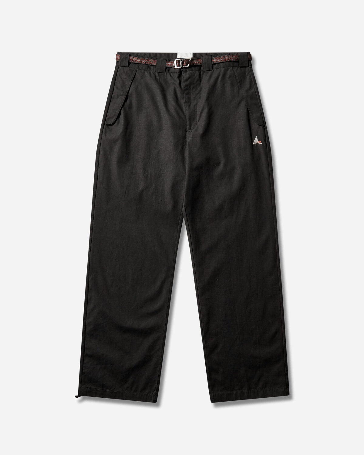 Men's Centipede Buckle Chino Pants Black