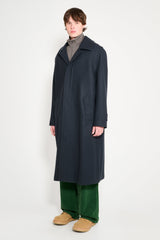 Rier Loden Coat Classic Plombe